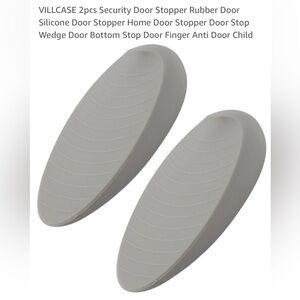 2pcs security door stopper. New without tags never used.